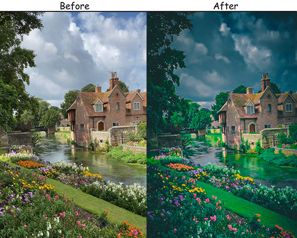 Fresh Greens Spring Preset
