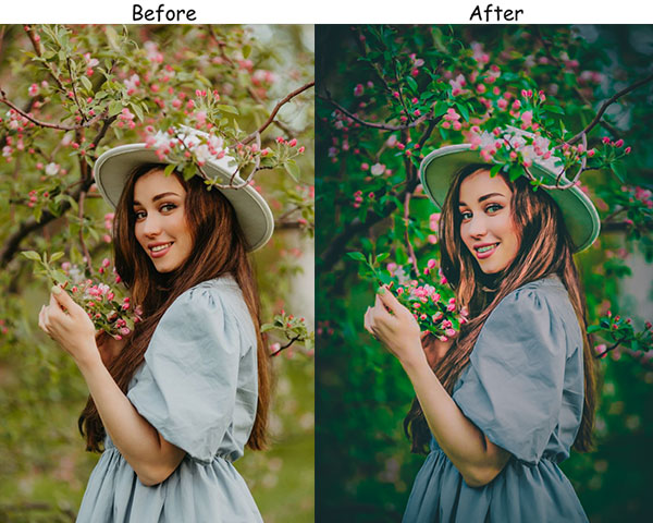 Soft Blossom Spring Preset