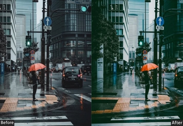 Dark Green Street