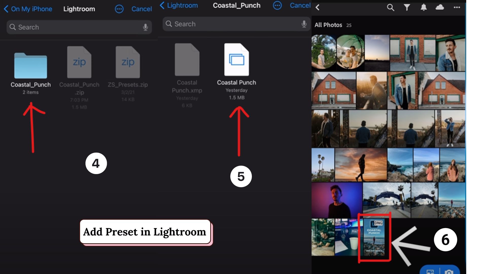 Adding Presets into Lightroom