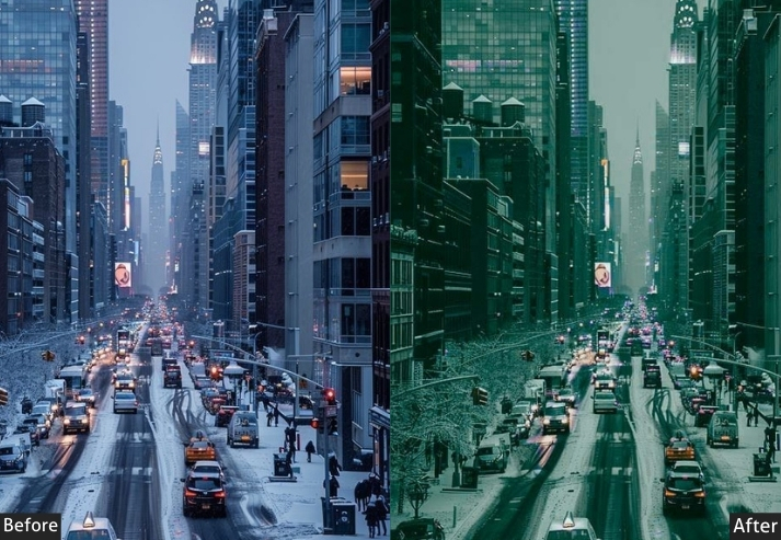 Dark Green Street