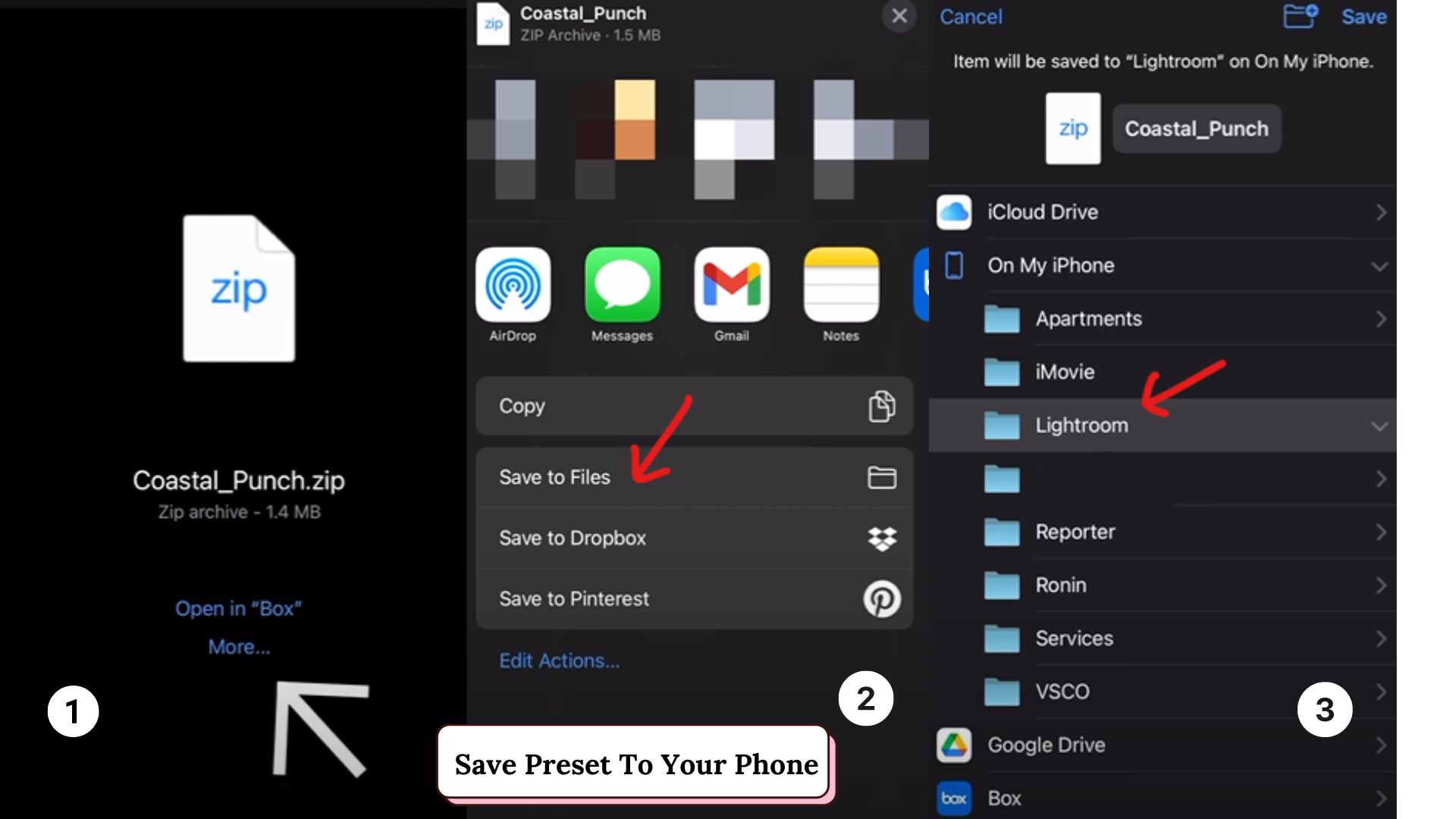Download and Unzip Your Presets