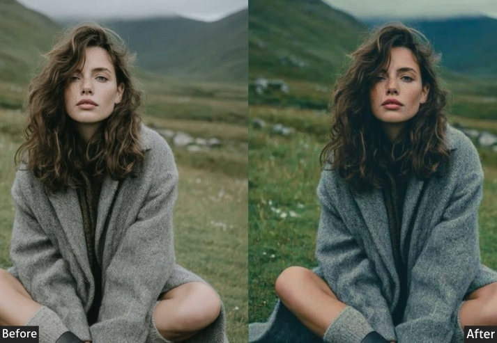 Matte Cool Portrait