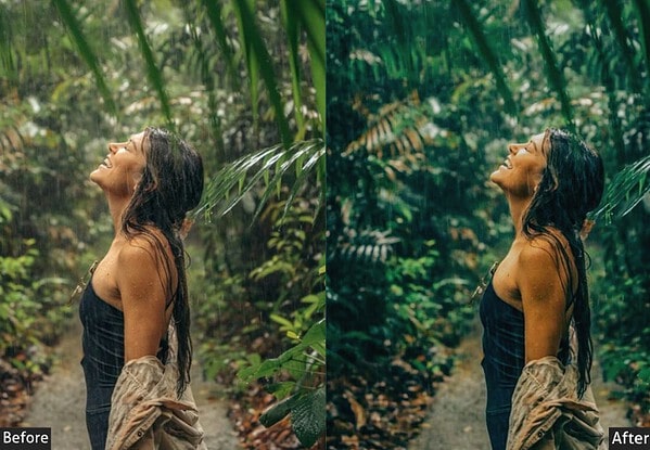 Rainy Portrait