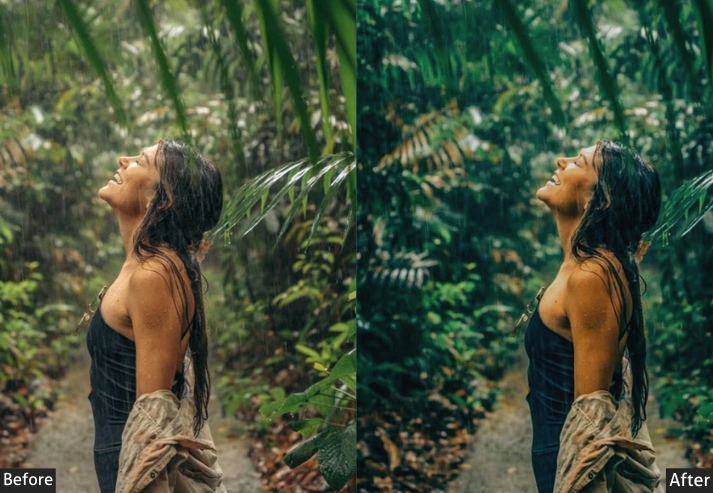 Rainy Portrait