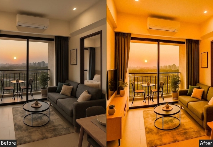 Golden Tone Interior Real Estate