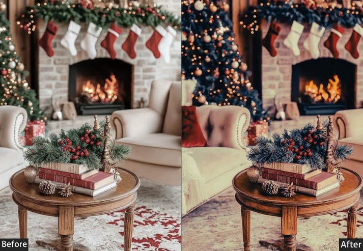 Red Blue Christmas