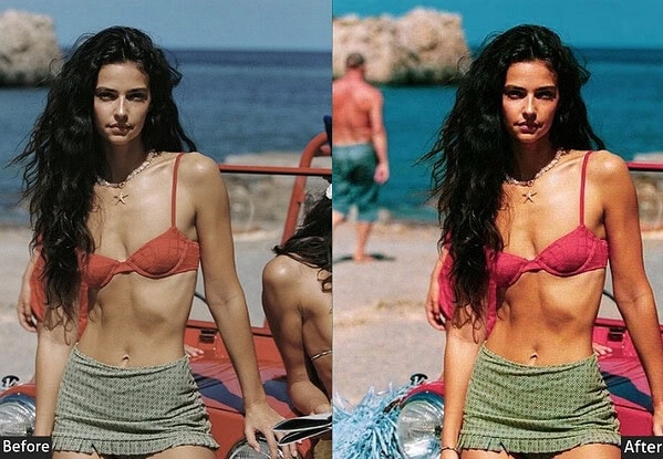 Moody Beach Fashion