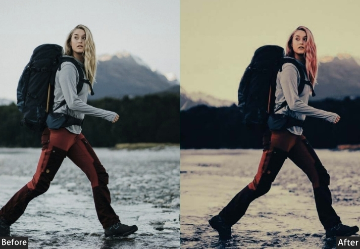 Red Blue Fashion