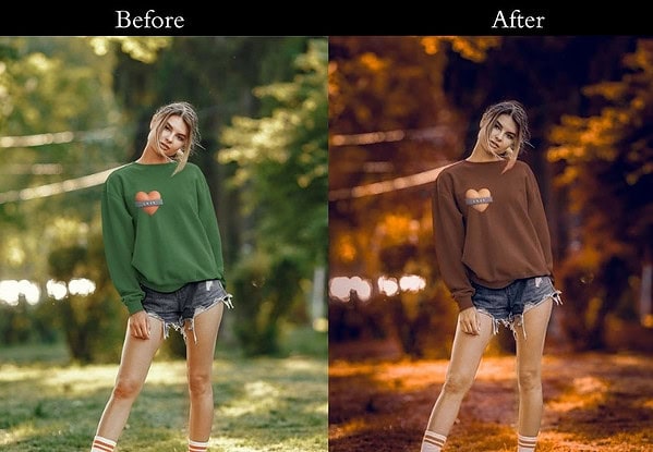 30+ Orange Teal Presets - Image 11