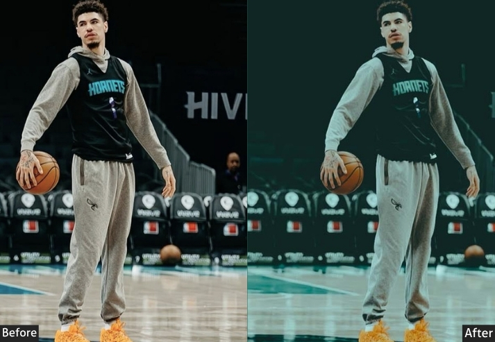 Green Moody Basketball