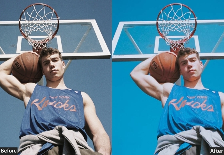 Light Blue Basketball