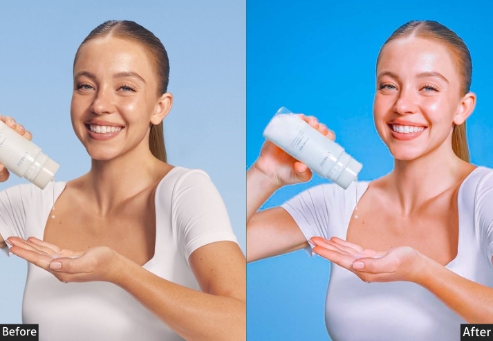 Light Blue Product