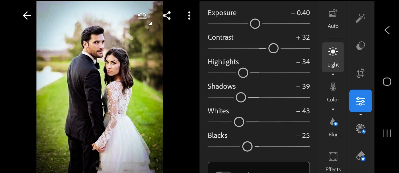 Editing