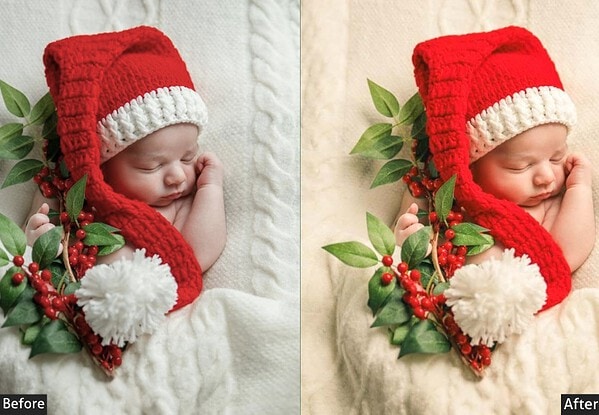 Christmas Light Baby