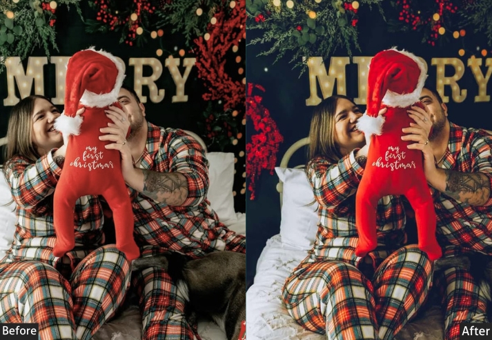 Matte Christmas Baby