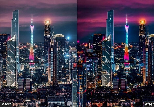 Night Urban Drone