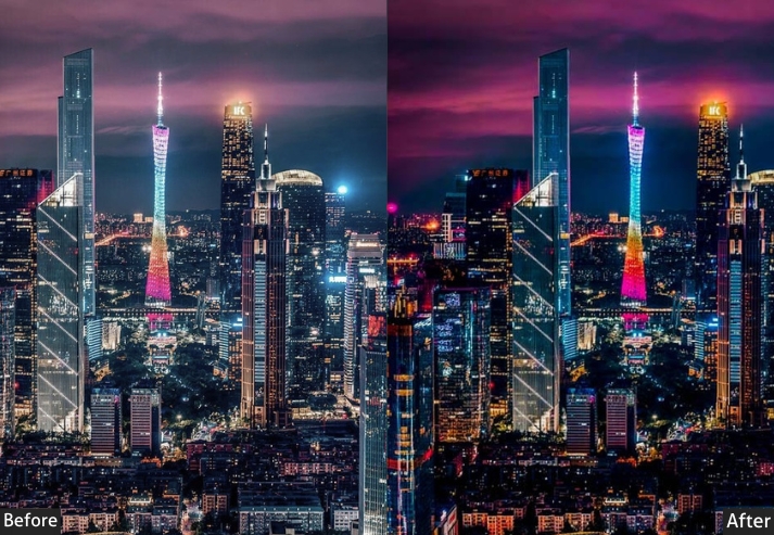Night Urban Drone