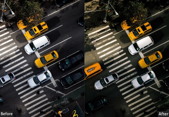 Urban Road View Drone