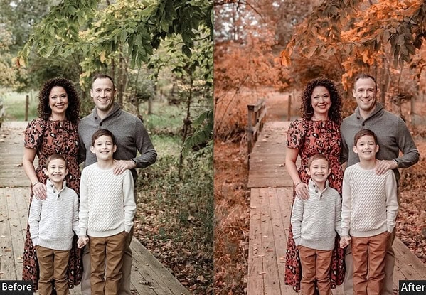 Autumn Time Family