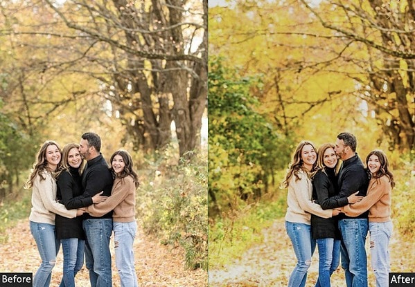 Warm Light Family