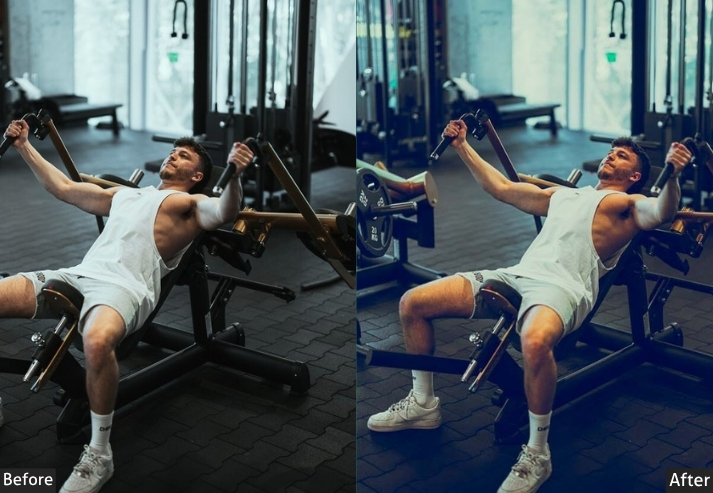Blue Matte Gym
