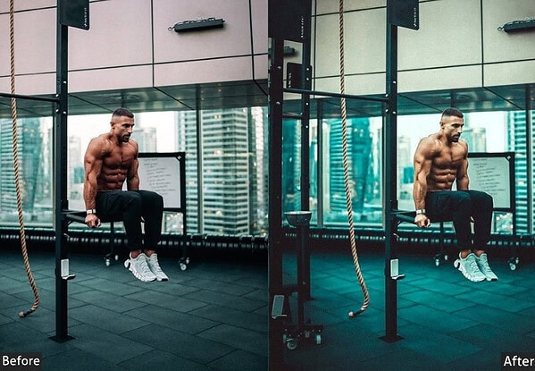 Blue Moody Gym