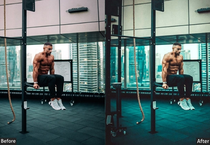 Blue Moody Gym