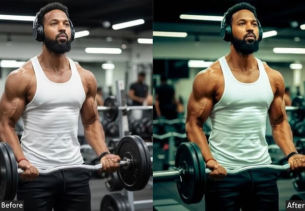 Dark Cinematic Gym