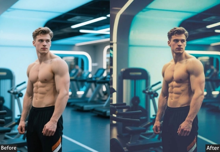 Matte Effect Gym