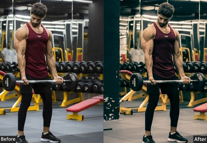 Moody Warm Gym