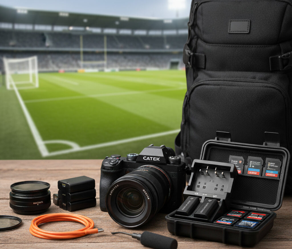Sports photography camera