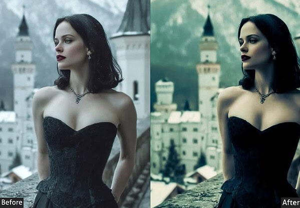 Dark Blue Gothic