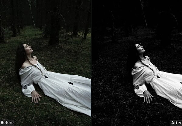 Dark White Gothic