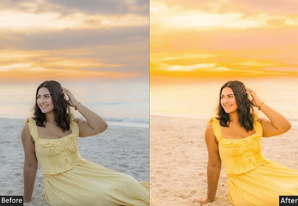 Warm Cool Golden Hour