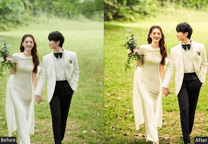 Luxe Gold Wedding Japan