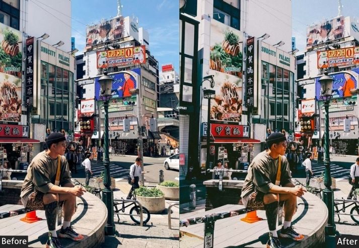 Matte Light Street Japan