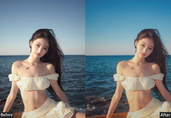 Beach Vibe Korean