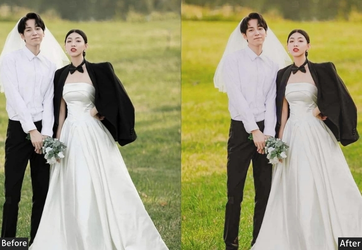Bright Airy Wedding Korean