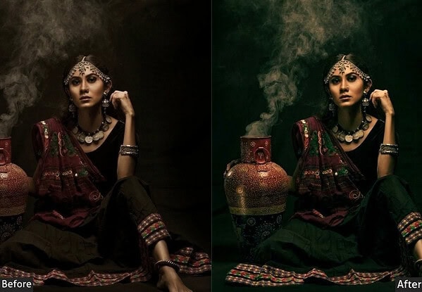 Warm Dark Moody Haryana