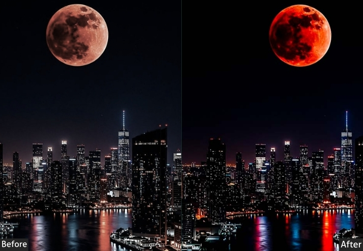 Moon View Landscape