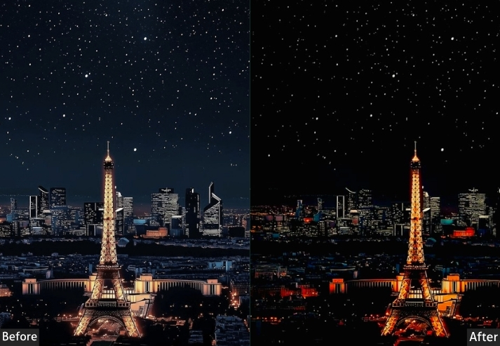 Night View Landscape