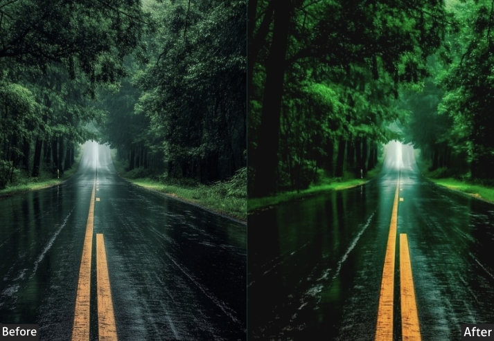 Rain Forest Landscape