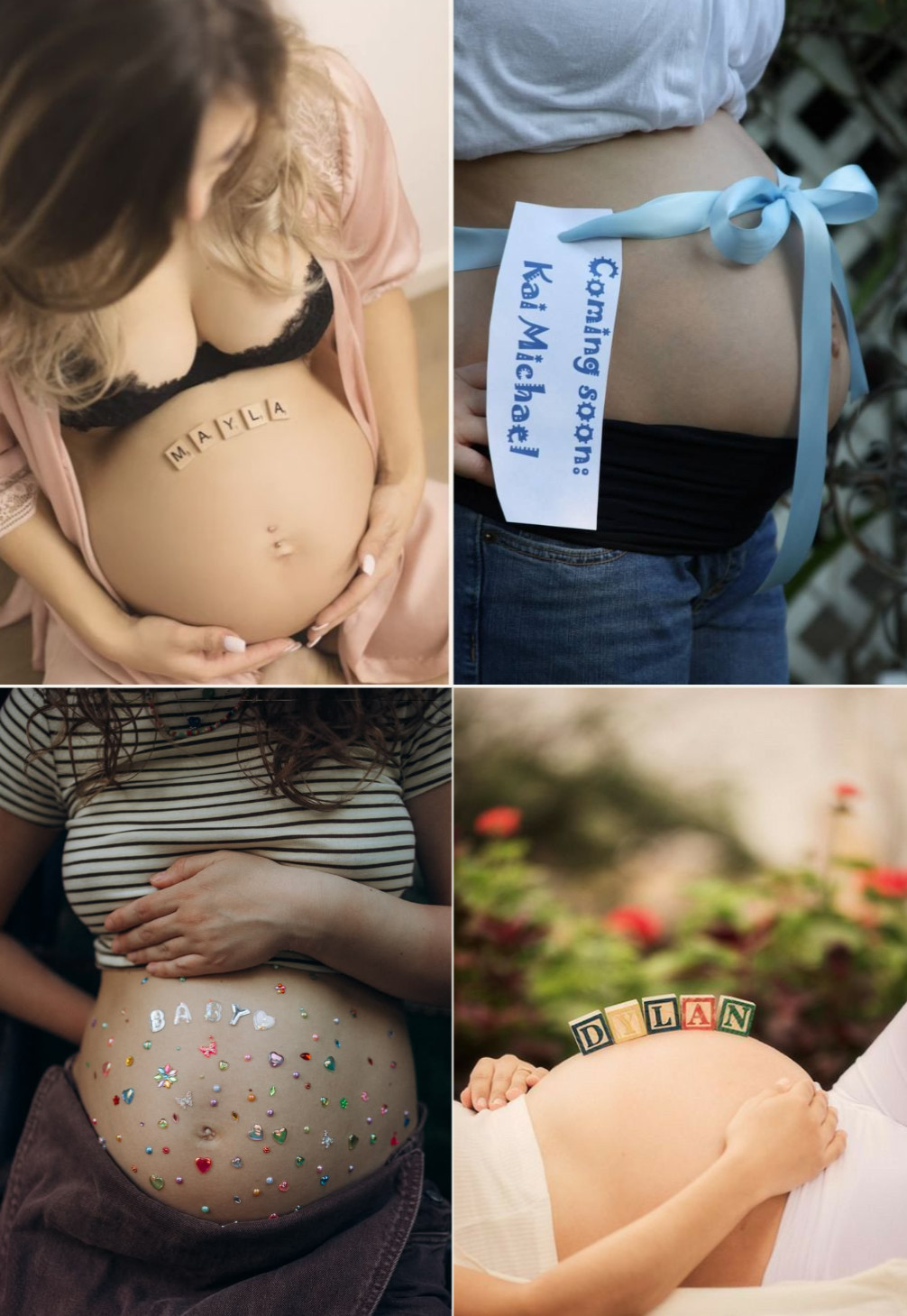 Name Card on Belly