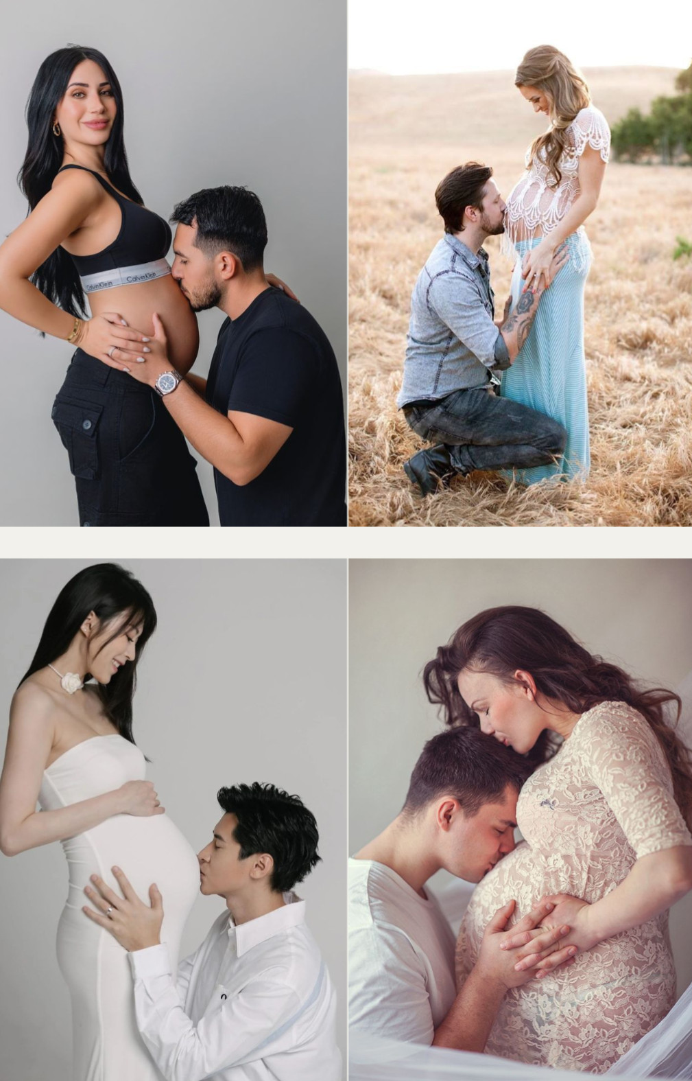The Belly Cheek Kiss
