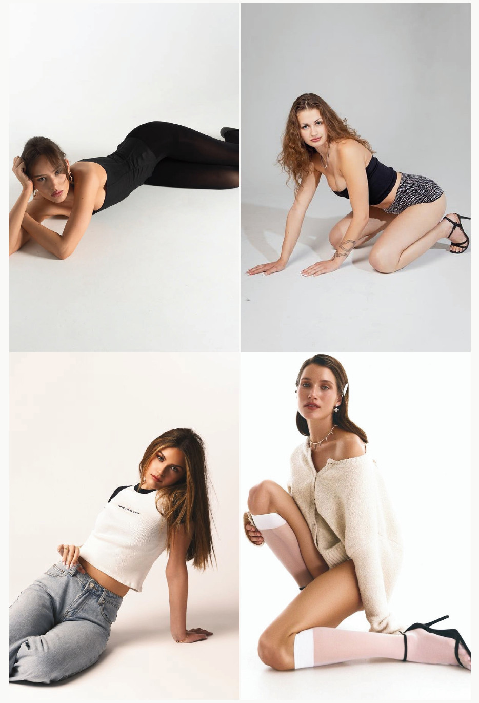 Editorial Floor Pose