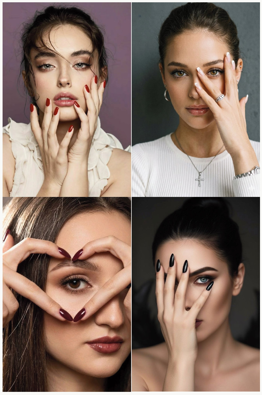 Hands Framing the Face