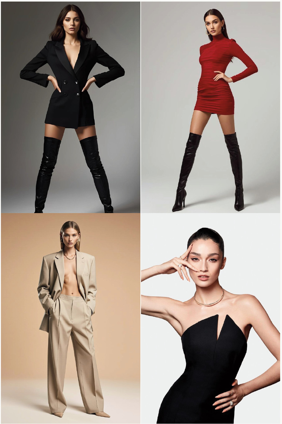 High-Fashion Power Stance