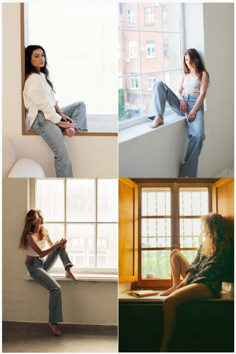 Sitting on a Windowsill