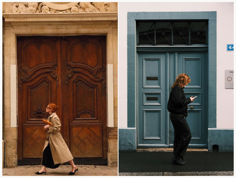 Walking Through a Doorway